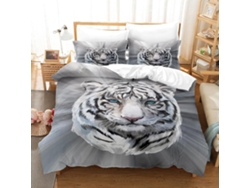 Juego Ropa Cama Funda Nórdica Estampado Adultos Almohada Juego 140x200cm 140x200 Cm 200x200 220x240