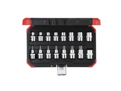 Juego Llav. Vaso 1/2 Txe10 GEDORE RED R68003016 24T30 70 16Pzas (3300009)