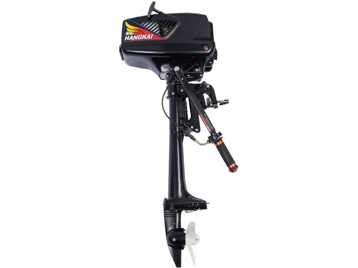 Motor Fueraborda Para Botes Inflables, Kayaks, Robusto Motor De 3.6 Caballos De Fuerza Y 2 Tiempos, Sistema De Pesca