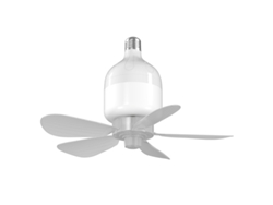 Ventilador De Techo E27 Eifson Con 4 Velocidades Y 3 Temperaturas De Luz Mando A Distancialuz Blanca