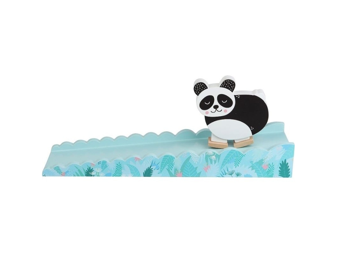 Juguete de panda de madera Vilac, juego educativo de la jungla para niños