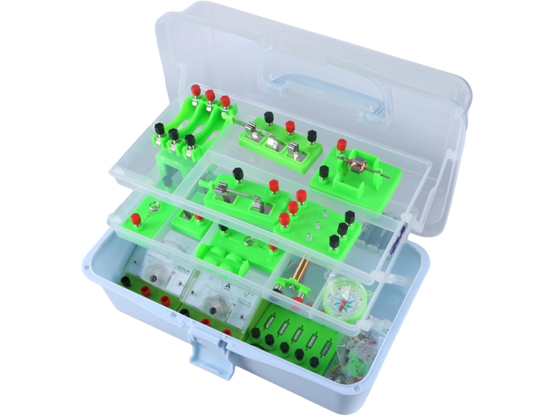 Kits De Circuitos De Aprendizaje De Laboratorio. Conjunto De Experimentación.