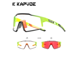Gafas De Sol Fotocromáticas Para Ciclismo, Gafas De Sol Para Deportes Al Aire Libre Que Cambian De Color A Rojo Y Azul, Gafas Estilo Harley.