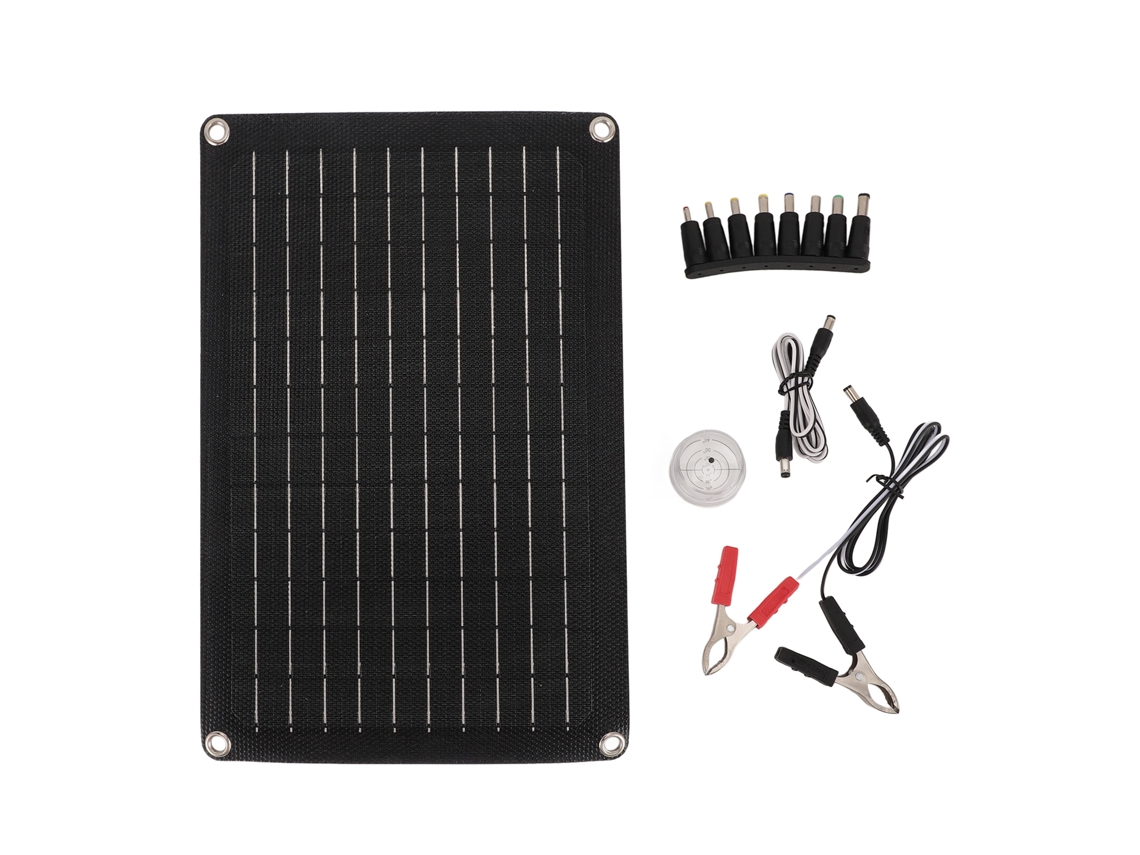 Cargador Solar Plegable De 20 W Con Dos Salidas Usb, Pd, Resistente Al Agua Para Uso En Exteriores.