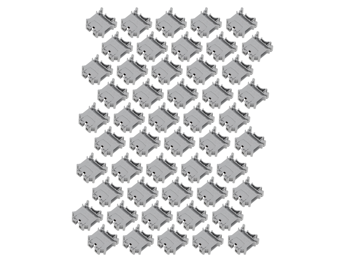 50 Unidades De Bloque De Terminales De Tierra General, Práctico Y Estable Para Conexión Eléctrica De 800 V.