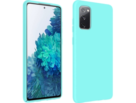 Carcasa Samsung Galaxy S20 FE AVIZAR Semirrígida Mate Turquesa