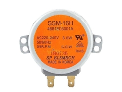 Compatible Con El Motor Del Horno Microondas Lg 4681ed3001a, Motor Síncrono De Plato Giratorio Ssm-16h, Ca 220v-240v.