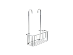 Colgador De Ducha Tatay Aluminio Sin Taladro Con Drenaje Y Soporte 8 Kg 28 X 12,8 X 38,5 Cm