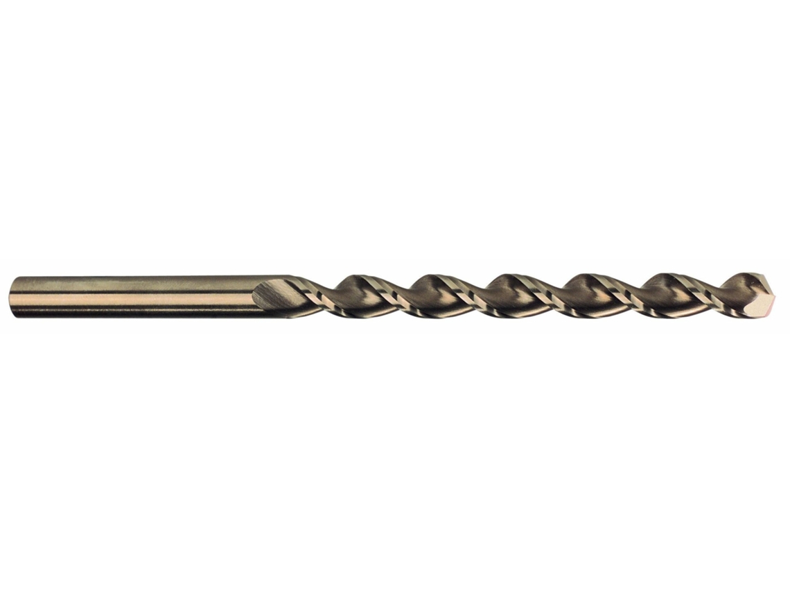 RUKO-253125-Pack de 5 brocas helicoidales largas DIN 340 TL 3000 HSS-Co 5 Cobalto rectificada con autocentrado (Ø 12,5 mm)