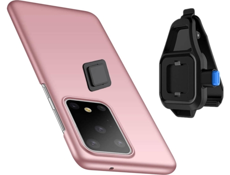 Carcasa Samsung S20 Ultra Turtleshell con Soporte de Cintura Rosa