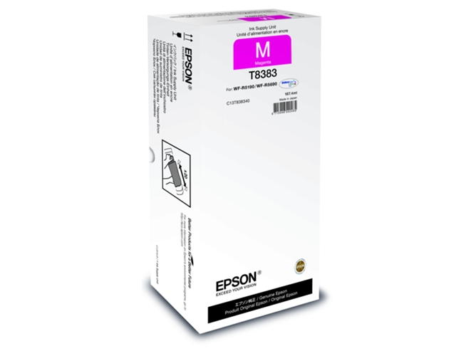 Cartucho de tinta Original EPSON Magenta XL T8383 C13T838340 WorkForce Pro WF-R5xxx series