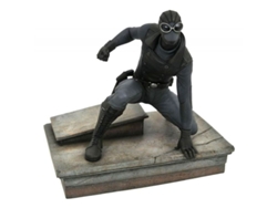 Estatua de Spider-Man de Marvel con traje negro de 18 cm B.active