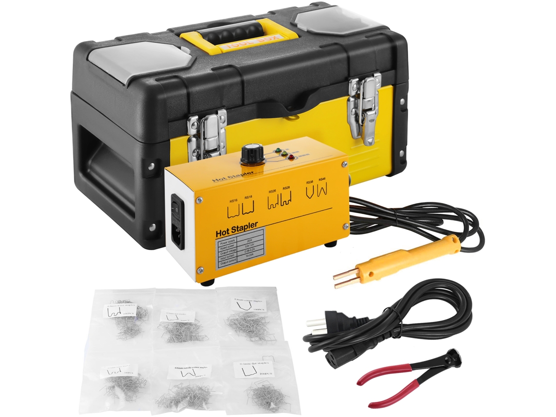 Soldadora de grapas calientes Succebuy de 220 V con 600 grapas