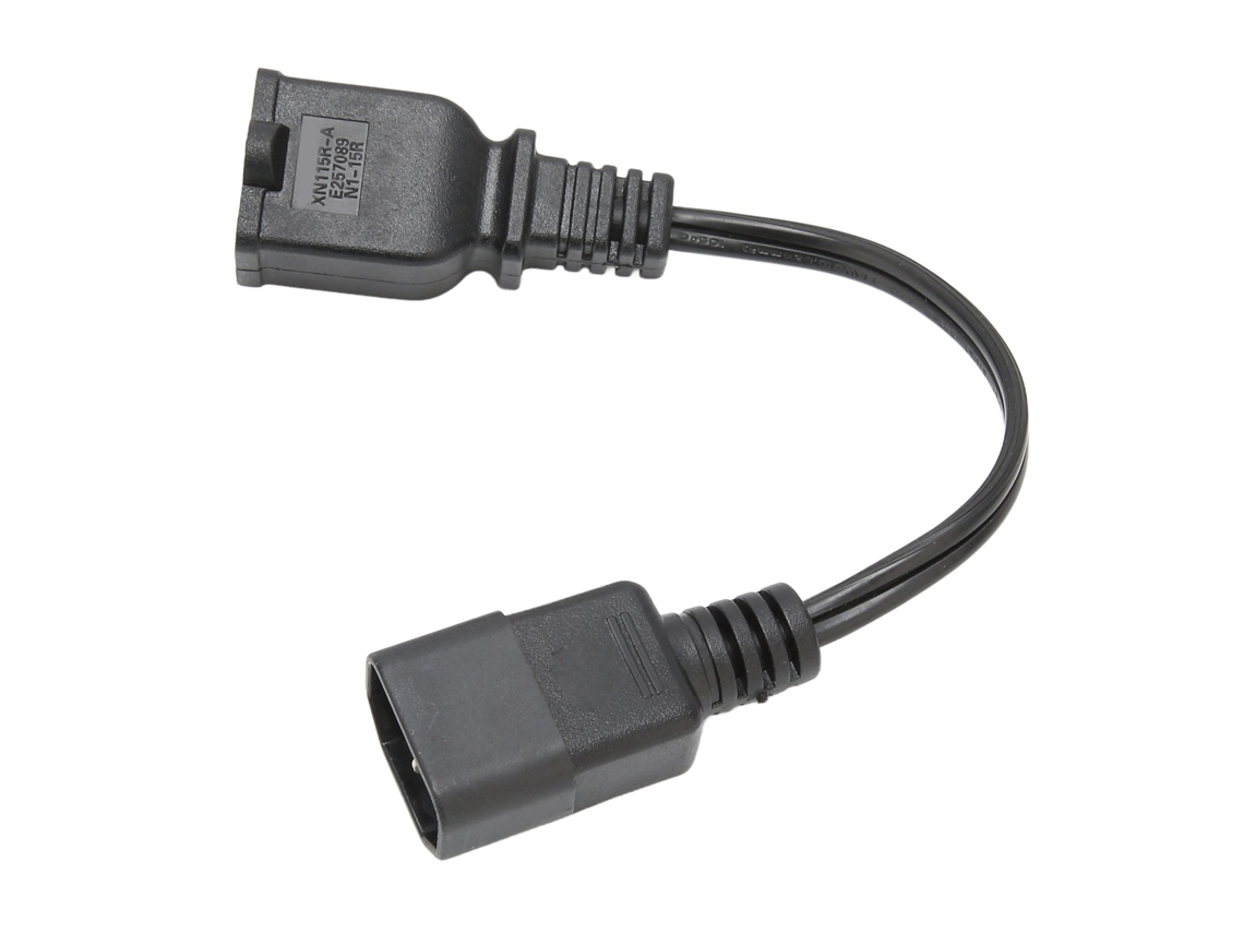 Cable De Alimentación (impermeable) Adaptador De Cable De Alimentación De Iec320 C14 A Hembra 1-15r