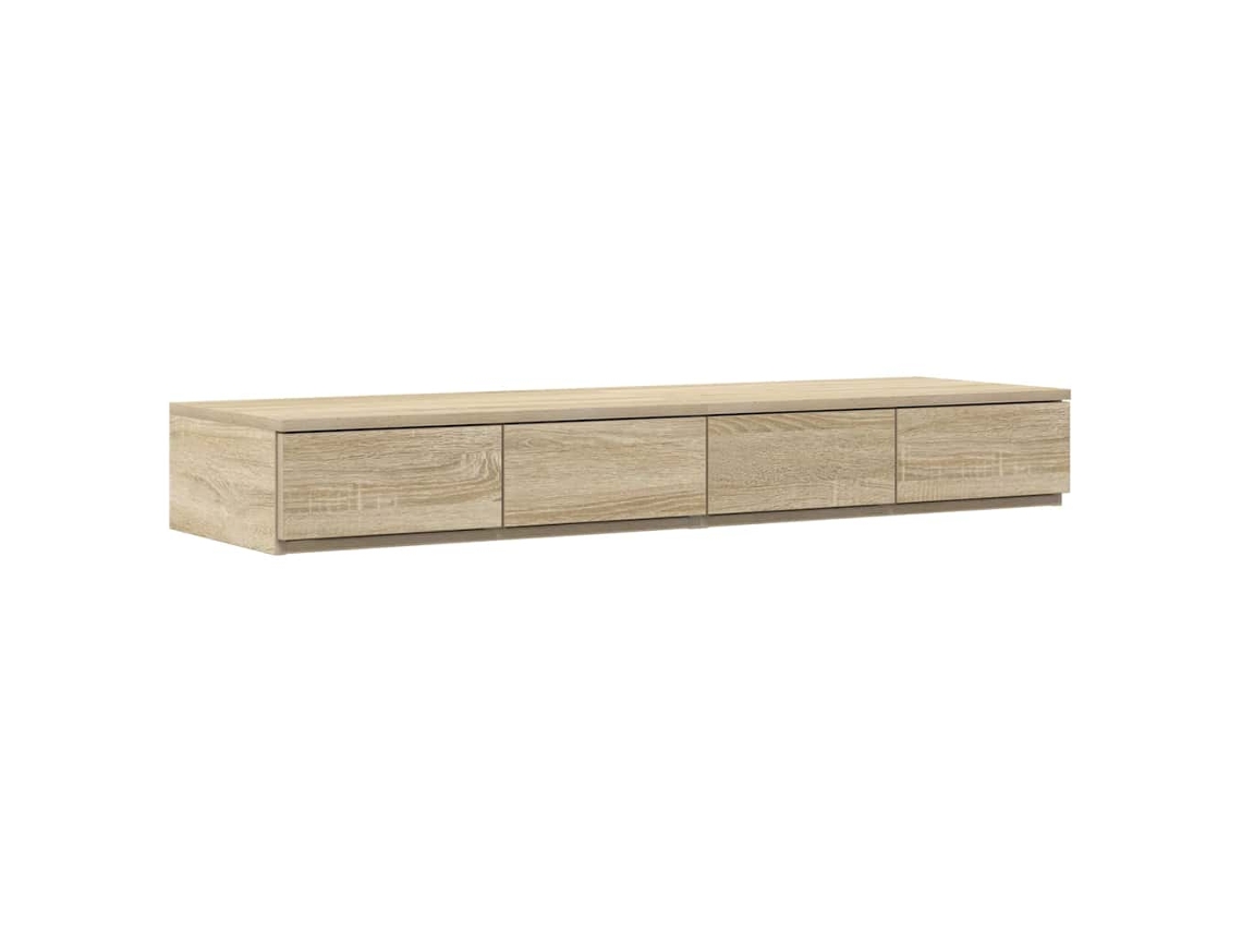 Maison Exclusive - Cajones De Cama Con Cajón Roble Sonoma 120 X 36,5 X 16,5 Cm