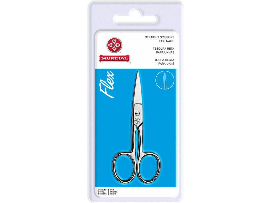 Tijeras para Uñas MUNDIAL BC-322 Flex Rectas