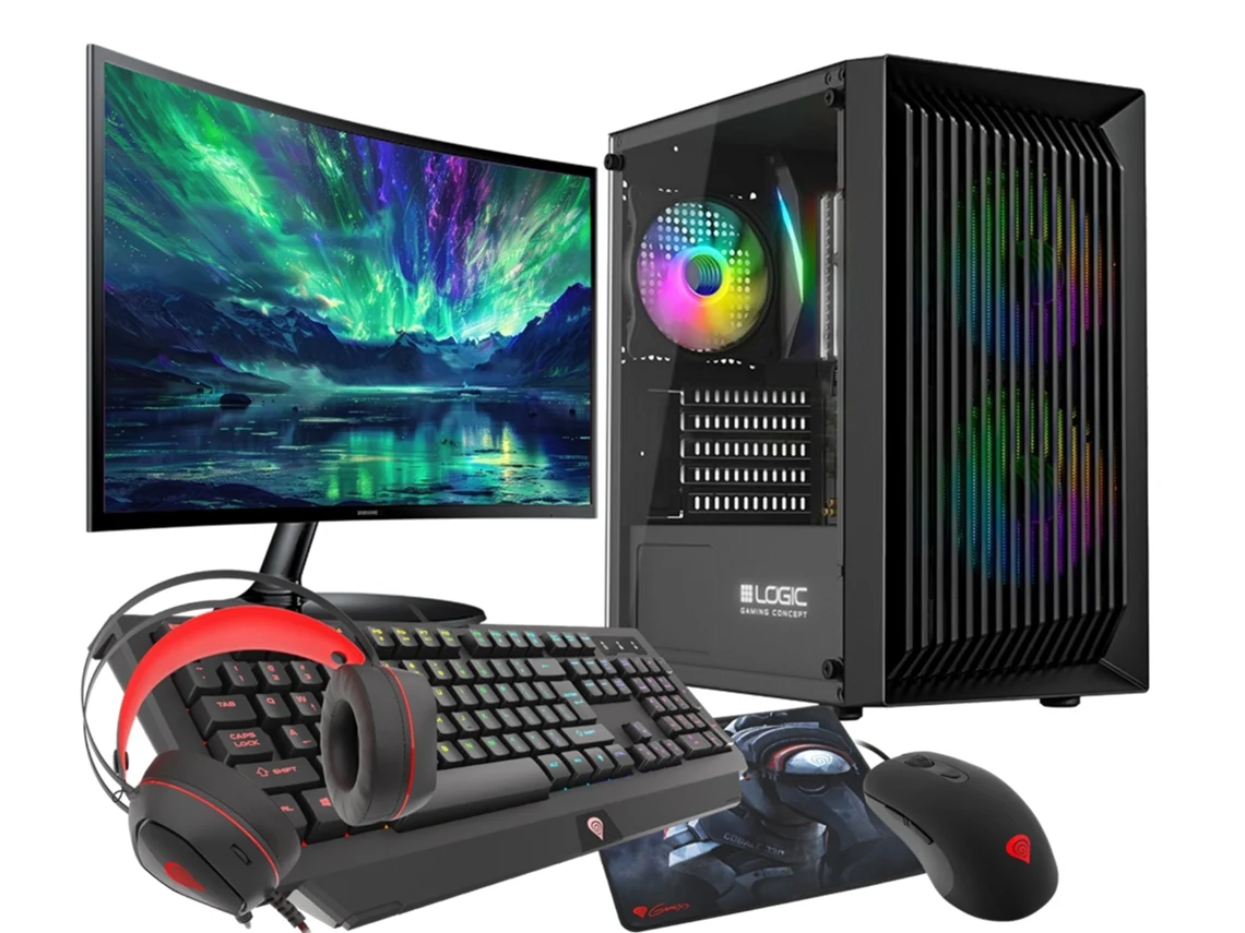 Vist Kit R7 5700g 16gb Rx Vega Ssd 1tb Wifi Win 11 Lcd 24"