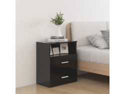 Mesa de Cabeceira LOVELY HOME Mesinha 50X32X60 Cm Preto