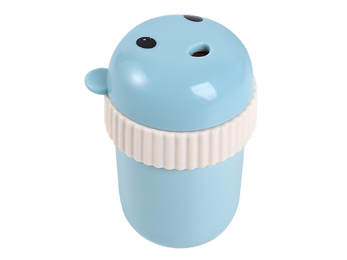 Soporte De Palillos De Diente Portátil De Plástico Lindo Y Multifuncional Azul