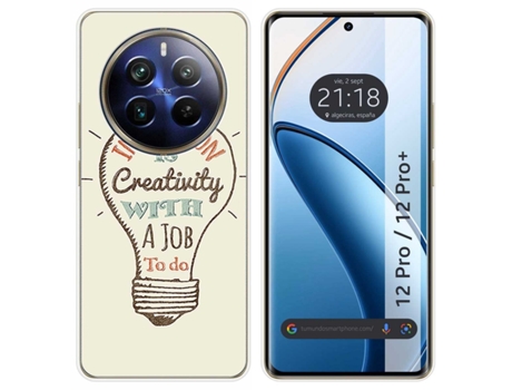 Funda Diseño Creativity para Realme 12 Pro 5G / 12 Pro Plus 5G TUMUNDOSMARTPHONE Silicona Multicolor