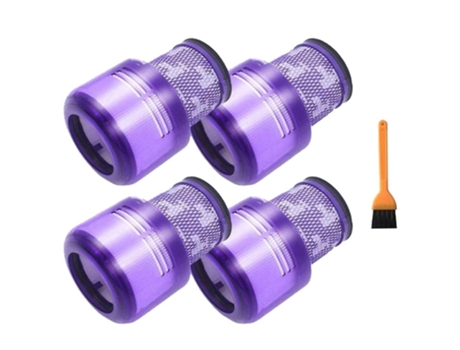 4 peças elementos de filtro de filtro hepa traseiro para dyson v11 sv14 sem fio