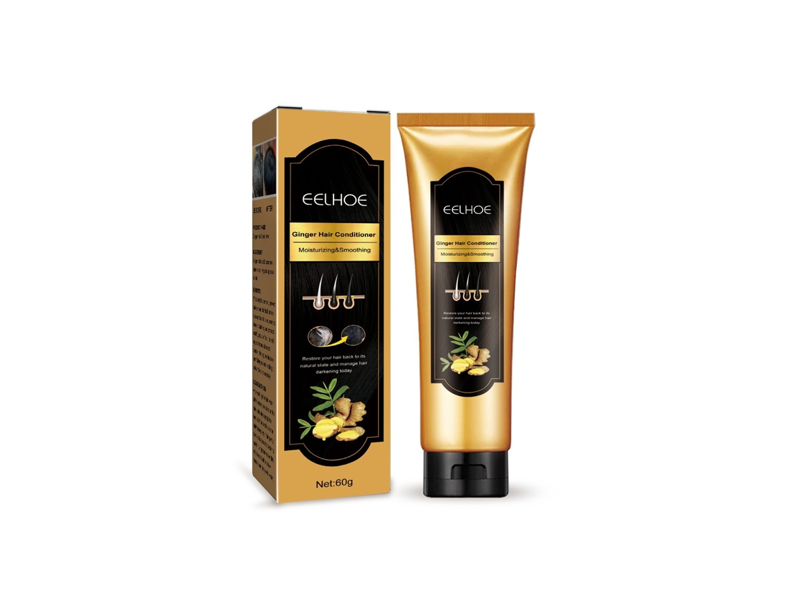 Acondicionador eficaz para oscurecer el cabello rojo natural.