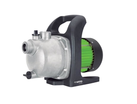 Motobomba Eléctrica 800W Agua Limpia y Sucia Cuerpo Acero Inoxidable 3000 L/H VITO
