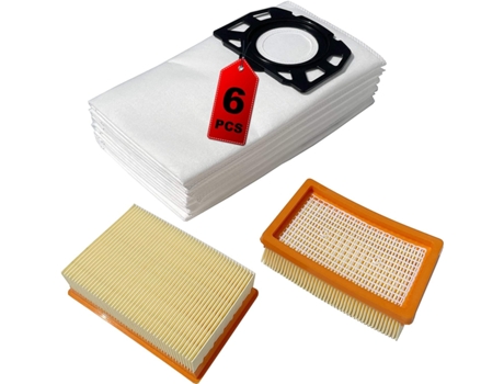 Filtros de bolsas para aspiradora para Kärcher WD4 WD5 WD6 p WD5 p WD6 p Premium MV4 MV5 MV6