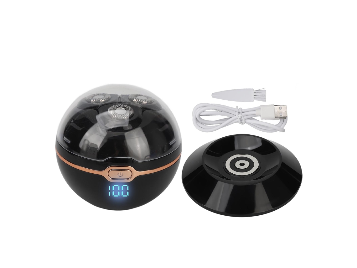 Trimmer Eléctrico Mini Recargable Con 3 Cuchillas Digital, Cortador Portátil Para Hombres Y Niños