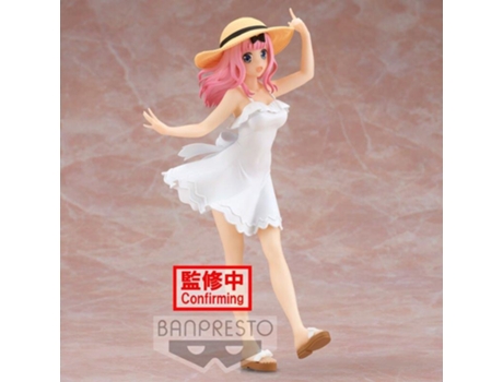 Figura Chika Fujiwara Kyunties - Ultra Romantic Love is War Kaguya Sama 18cm BANPRESTO