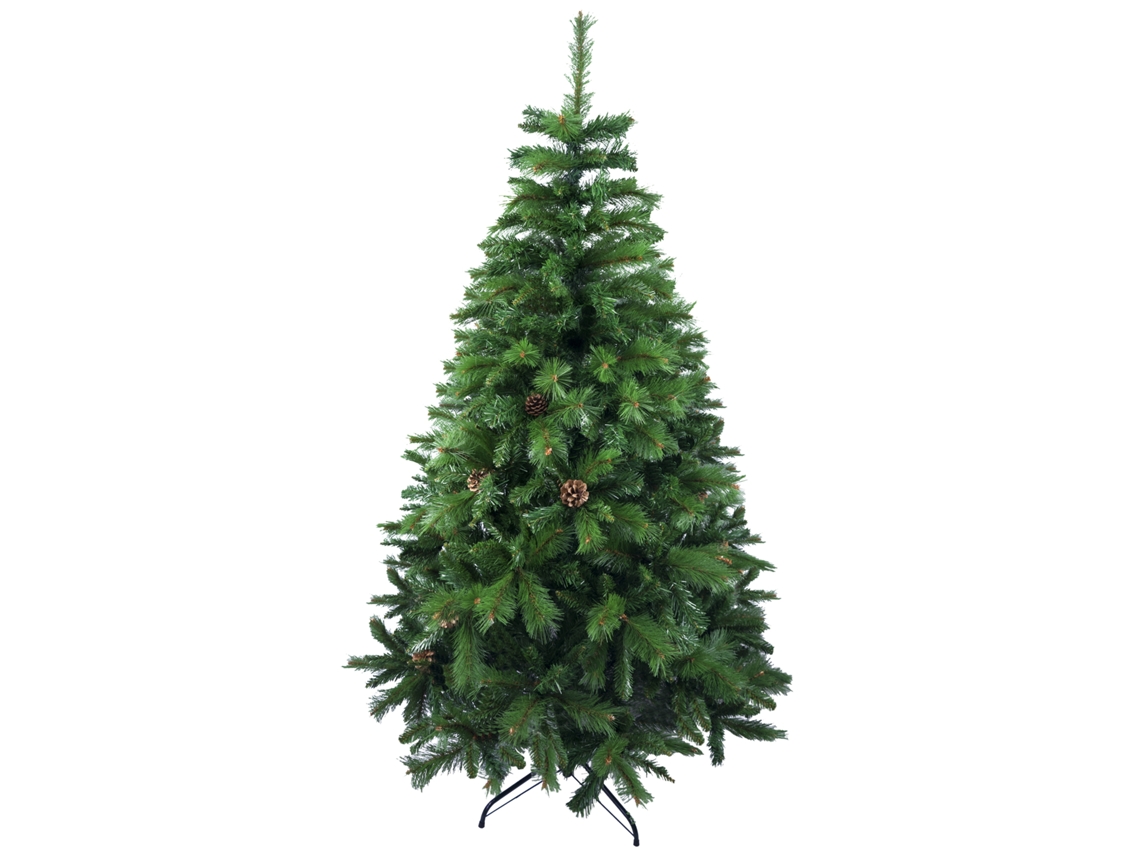Árbol de Navidad Artificial SOLAGUA NAVIDAD Extra Relleno Verde 240 cm 1180 Ramas, Diámetro 125 cm