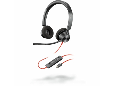 Auriculares POLY 213935 - 01 (Con cables - Negro)
