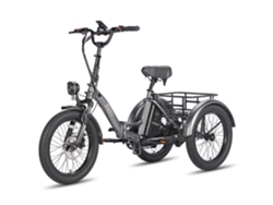 Fafrees F20 Mate Bicicletas Eléctricas - Motor 250w Batería 48v20ah 20" Neumáticos Freno De Disco Hidráulico - Gris Plomo