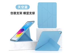 La funda protectora es adecuada para iPad 5/6/nuevo 9.7 Ushion azul claro universal