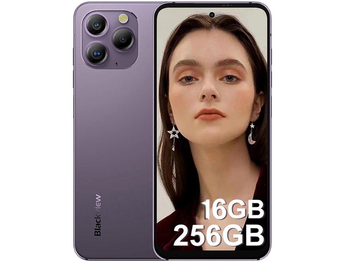 Smartphone BLACKVIEW A96 6.497'' 8GB+8GB 256 GB Púrpura