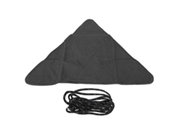 Ats-tela De Silla Plegable Al Aire Libre Con Cuerda Para Camping, Pesca, Playa Y Jardín Negro