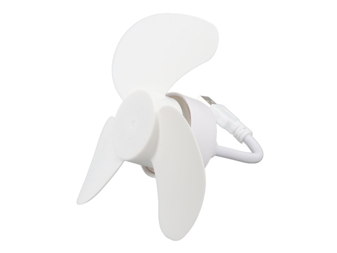 Mini Ventilador Usb Flexible Y Silencioso, Portátil, De Enfriamiento Rápido, Abs, Flexible 360°