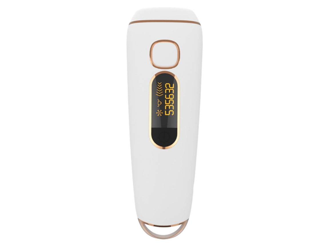 Dispositivo de depilación profesional JYTGALX con 999.999 destellos para rostro y cuerpo (blanco)