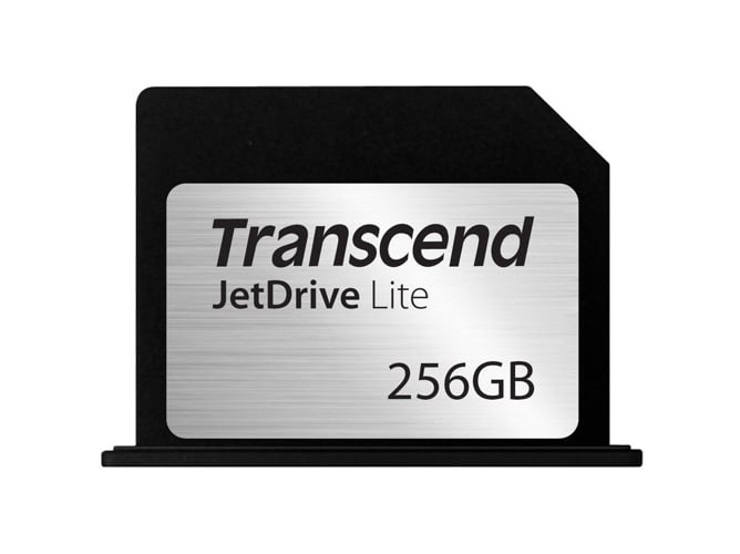 Tarjeta Expansion TRANSCEND 256GB JetDriveLite, para MacBook PRO Retina 15'' (compatible: Final 2013- mitad 2015)