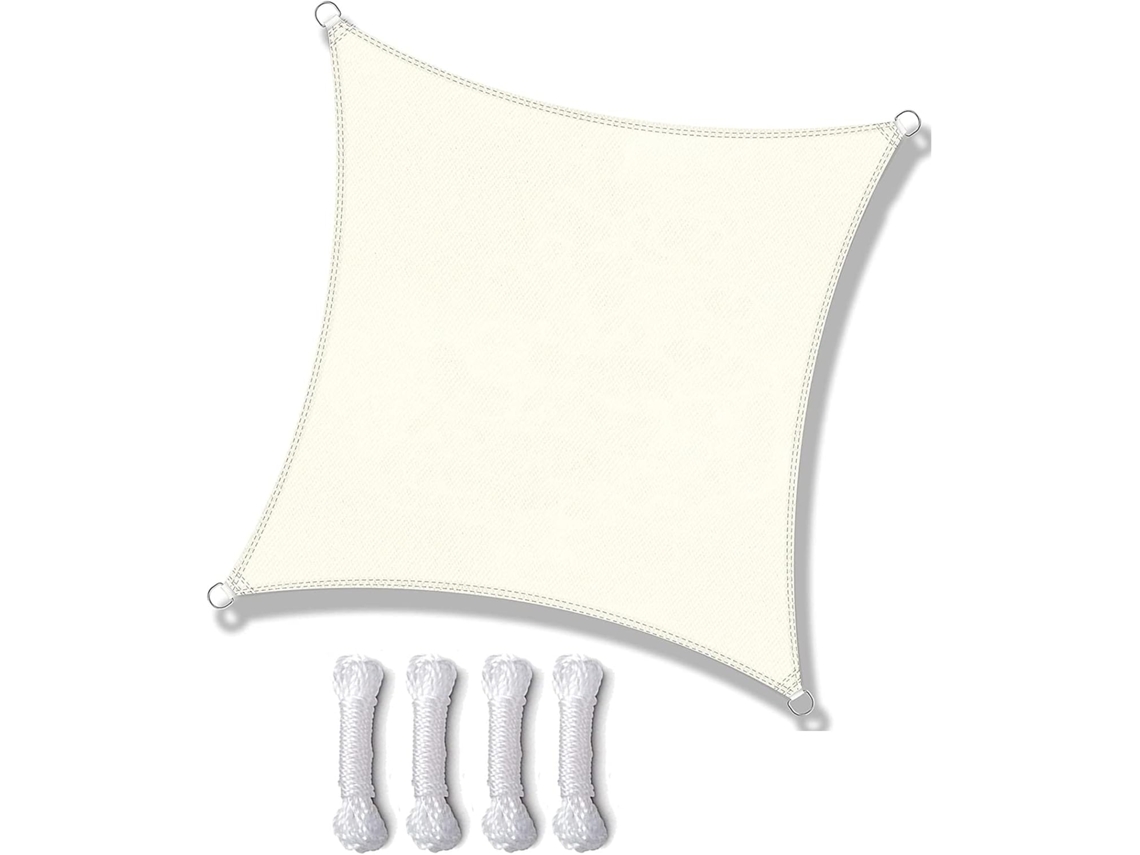 Vela De Sombra Rectangular Impermeable Resistente Poliéster