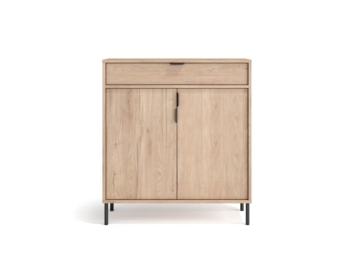 Mueble zapatero/armario HERDASA Alice roble claro 89 x 90 x 29 cm