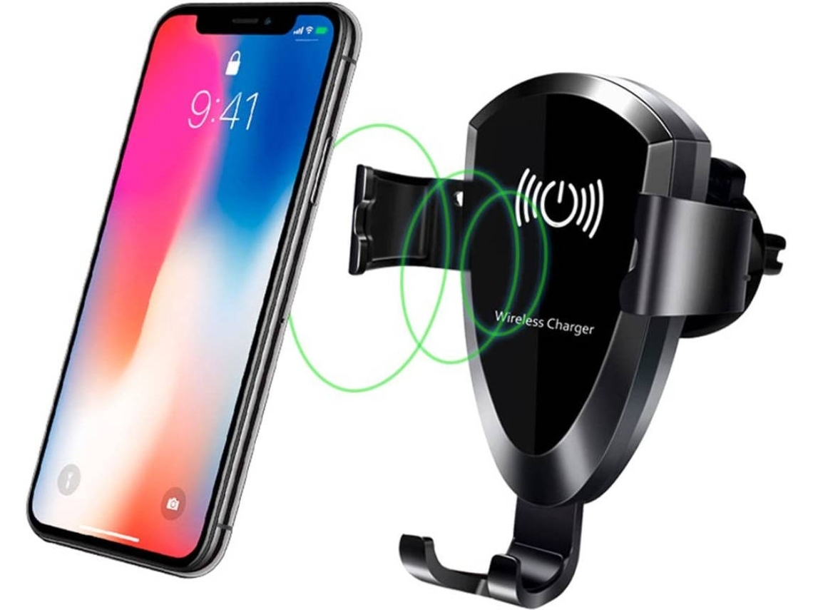Cargador Carro Sem Rápido Ventilação para Samsung YIZHOOD Negro