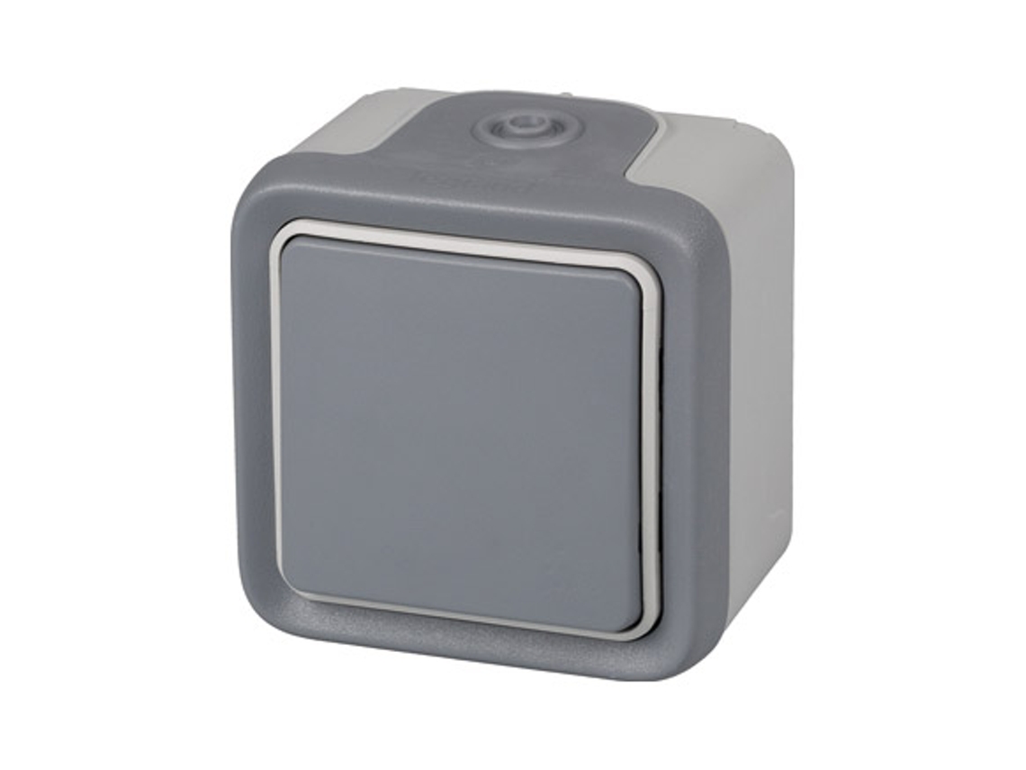 Pulsador Superficie Gris Ip55 LEGRAND