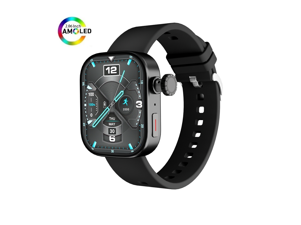 Smartwatch Admite Tarjeta Sim 4g Y Cámara (negro)
