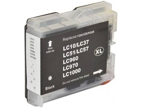 Cartucho para Brother lc970/lc1000 Negro (lc970bk/lc1000bk)
