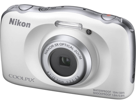 Cámara Compacta NIKON Coolpix W150 (Blanco - 13.2 MP - Zoom Óptico: 3x)
