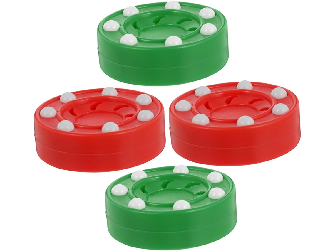 4 Discos Y Pelotas De Hockey Callejero