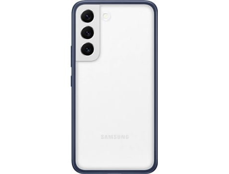 Funda SAMSUNG S22+ Frame Azul Oscuro