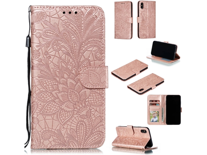Funda iPhone XR WISETONY Befospey-557 Rosa