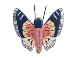 Mariposas de ceramica para decoración de pared en jardín BY SIGRIS